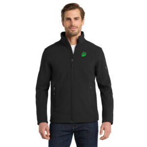 Neon Knights Black Soft Shell Jacket with Glow Patch
