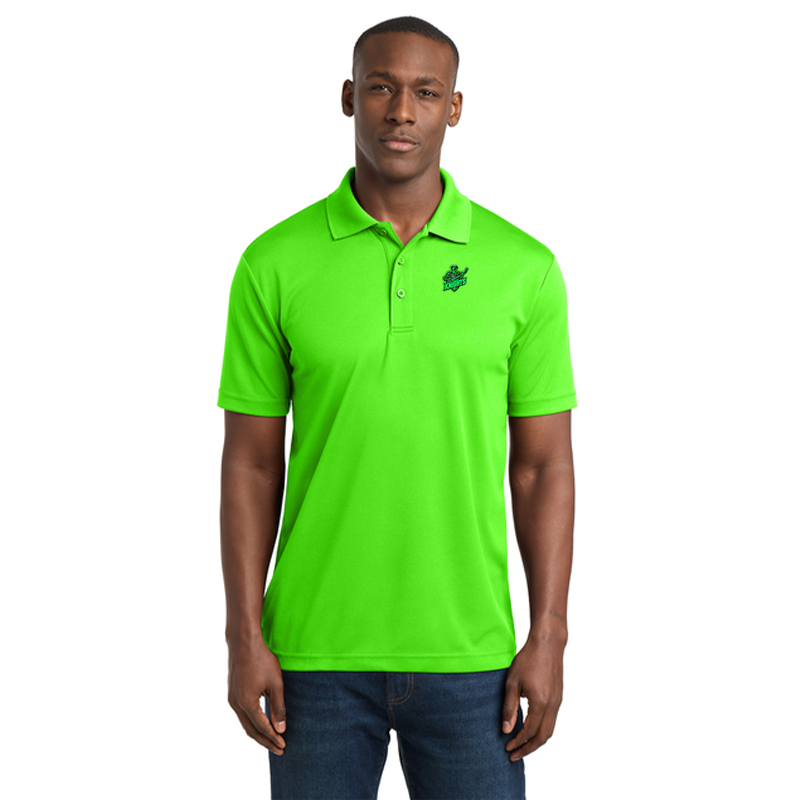 Neon Knights Neon Green Polo with Glow Patch